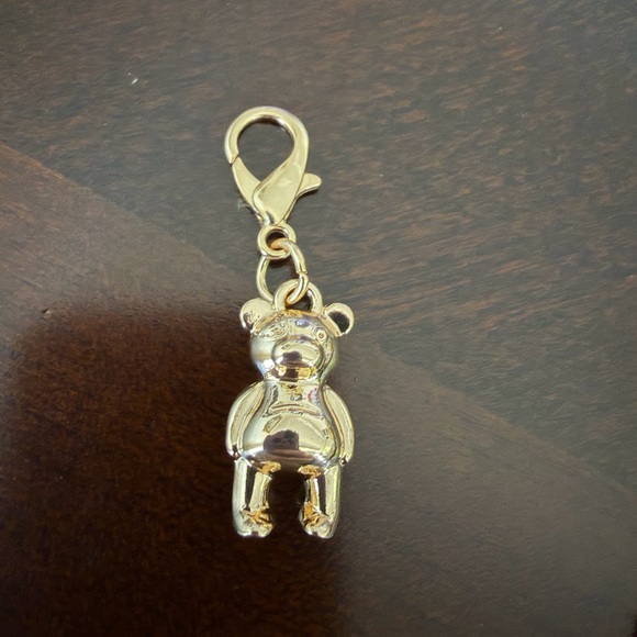 Coach Accessories - Coach Gold Teddy Bear Key Charm with Lobster Clasp